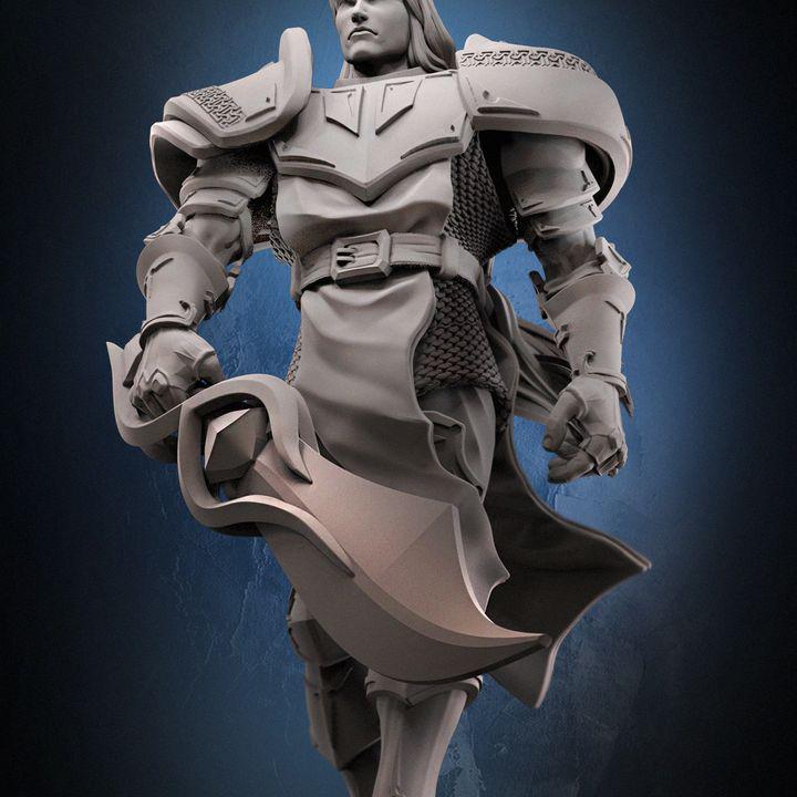 Lancelot V3 Fantasy Knight Miniature – Dragun Studios