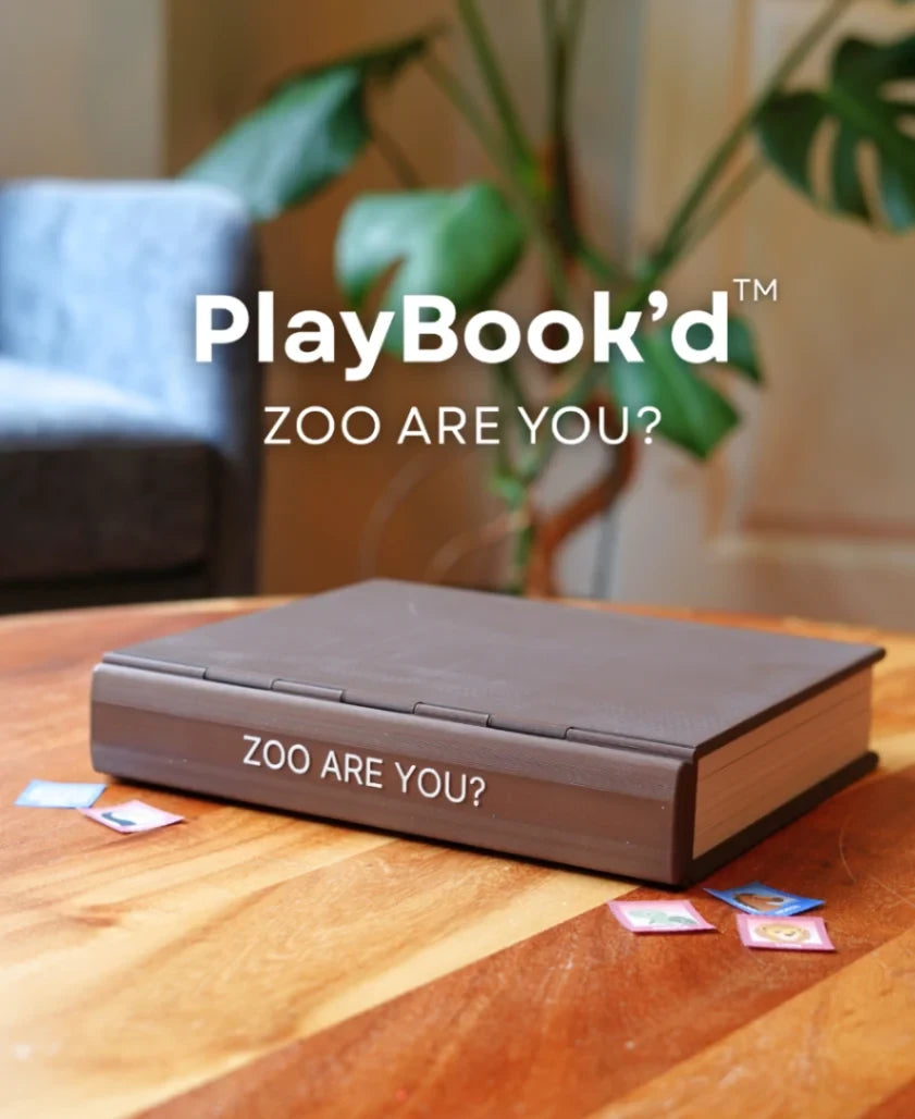 Zoo Are You? – Hidden Book Deduction Game (3D Printed)