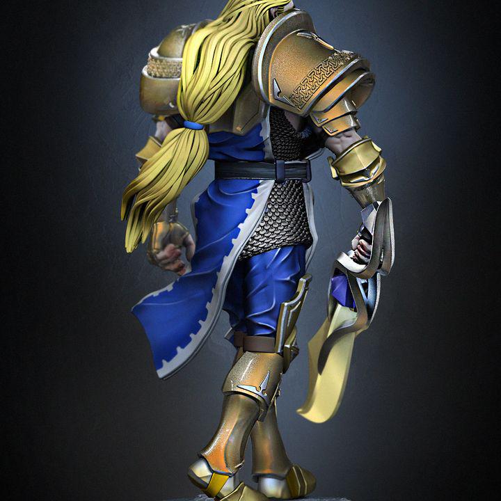 Lancelot V3 Fantasy Knight Miniature – Dragun Studios