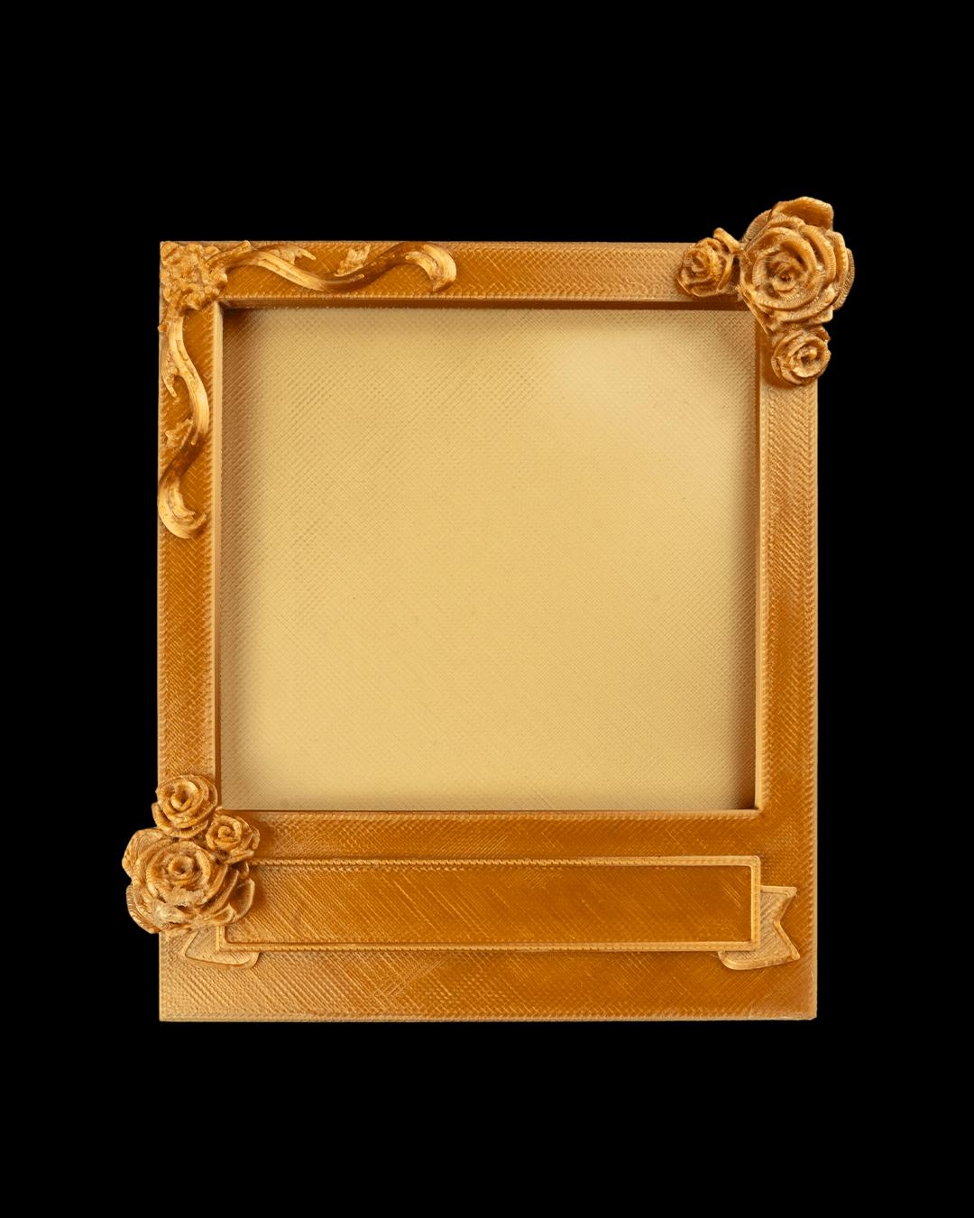 Floral Magnetic Photo Frame – Instax Mini, Polaroid 600