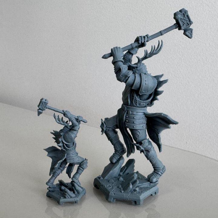 Royal Crusher dark knight miniature, photo 2