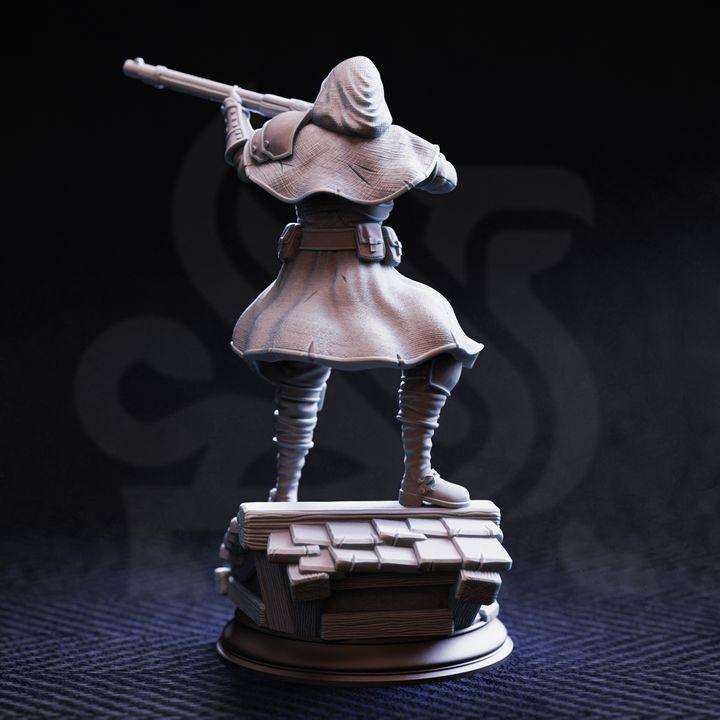Richard “Sharpey” Pointer – Sharpshooter Rogue Miniature