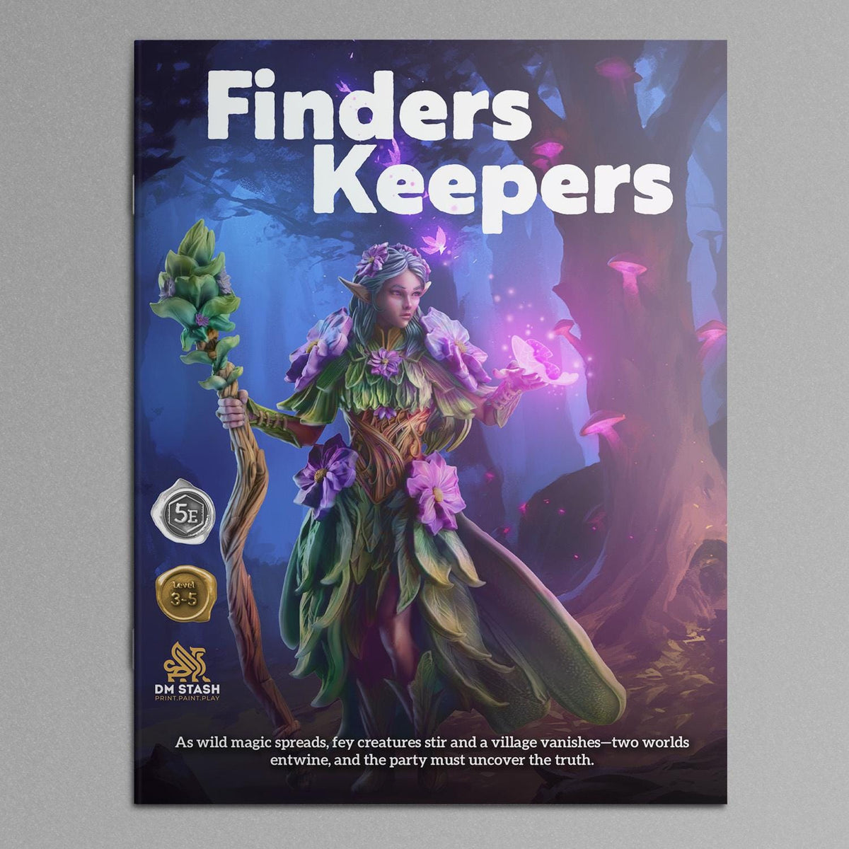 Fey Court Miniatures Pack – Finders Keepers 5e (32mm)