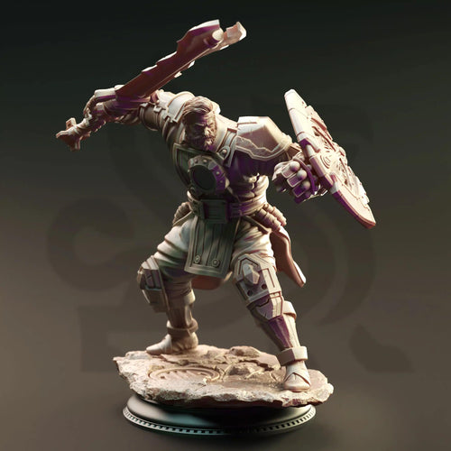 Brandyn Broadoak Baldurian enforcer miniature, photo 2