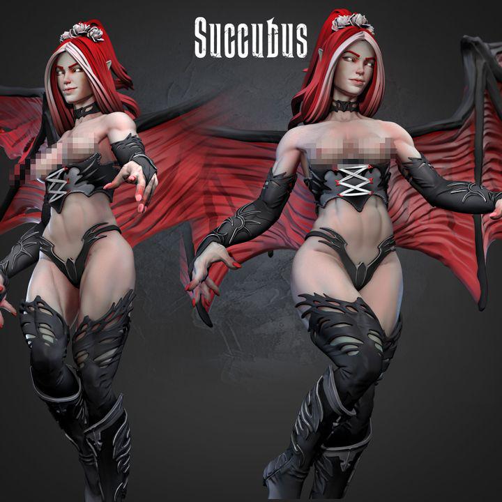 Succubus Miniature – Dragun Studios, Dark Fantasy RPG