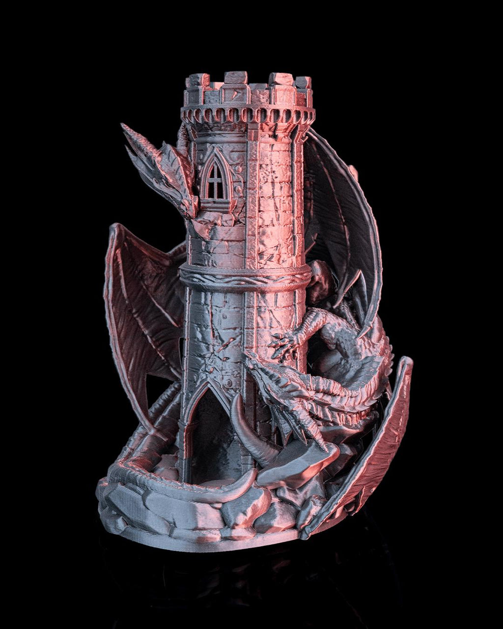 Twin Fate Dragon Dice Tower – Tabletop RPG Dice Roller