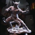 Verek Heartless tiefling monk miniature, by GLC3DPrints