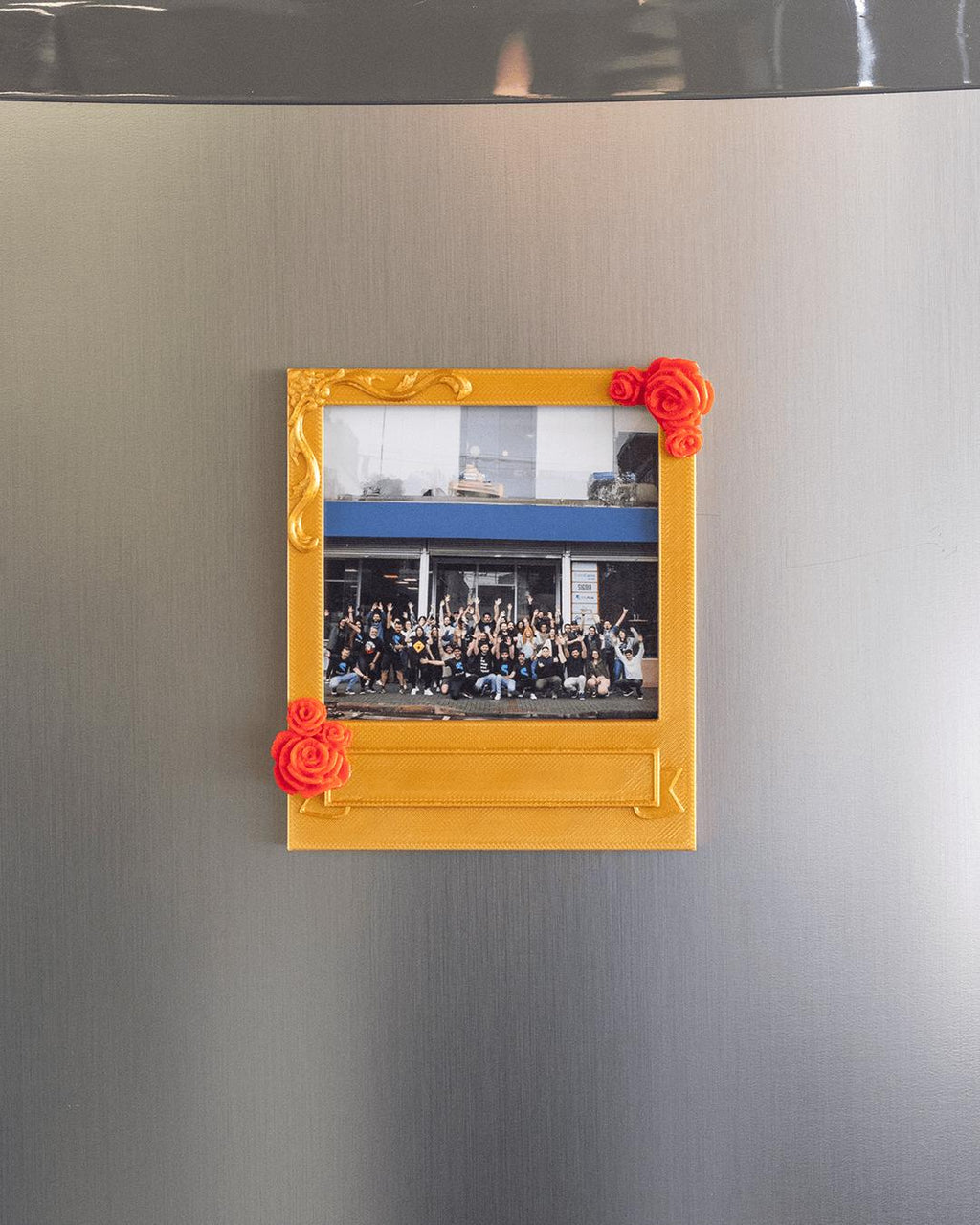 Floral Magnetic Photo Frame – Instax Mini, Polaroid 600