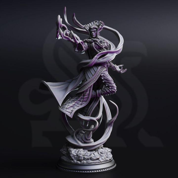 Zarinda planar sorceress miniature, photo 2