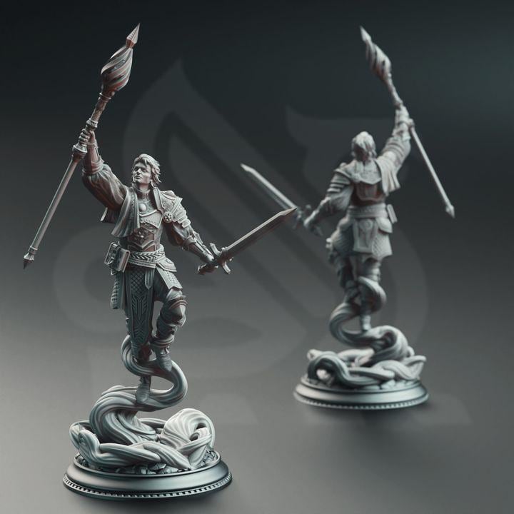 Chandler Marks noble court wizard miniature, photo 2