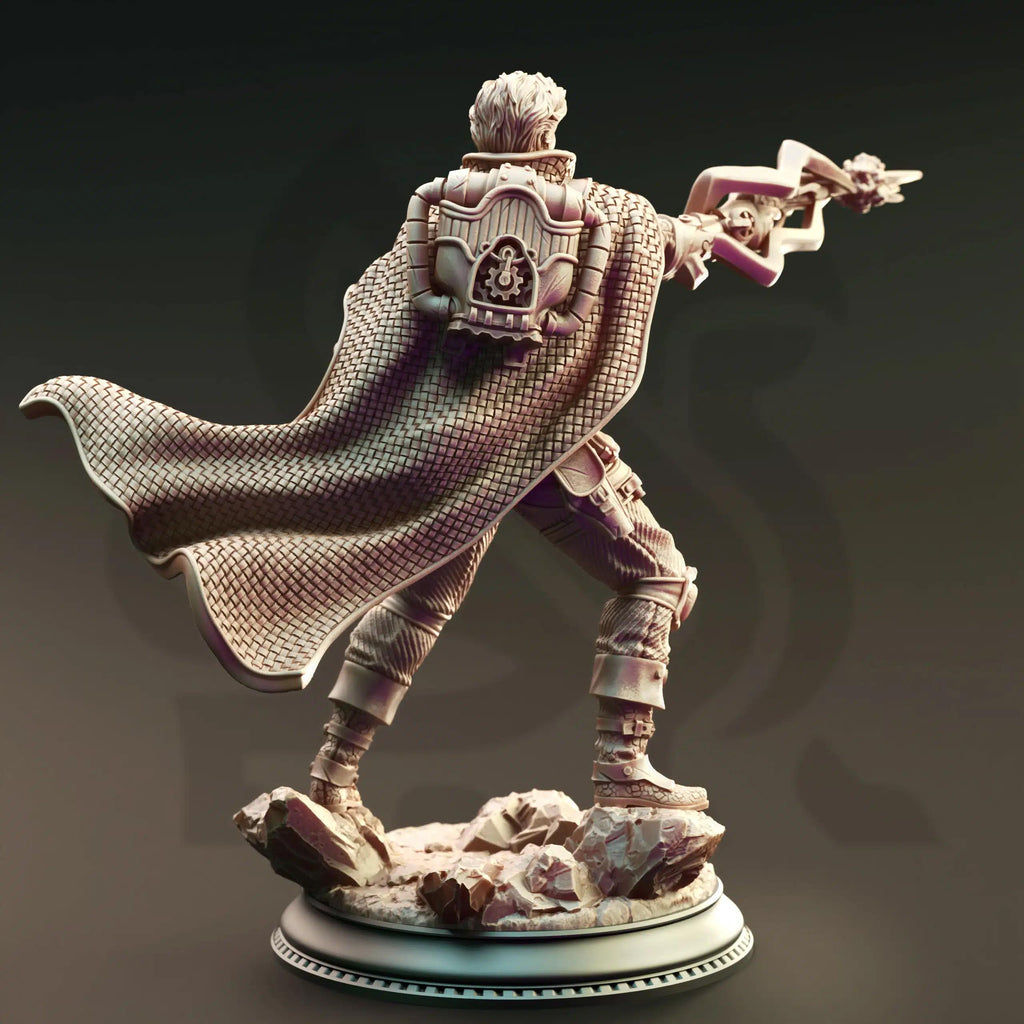 Darian Jaegar artificer gunslinger miniature, photo 2