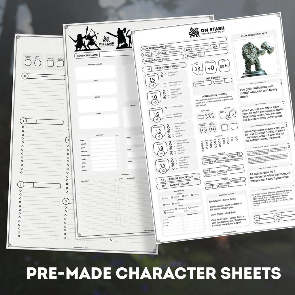 Fey Court Miniatures Pack – Finders Keepers 5e (32mm)