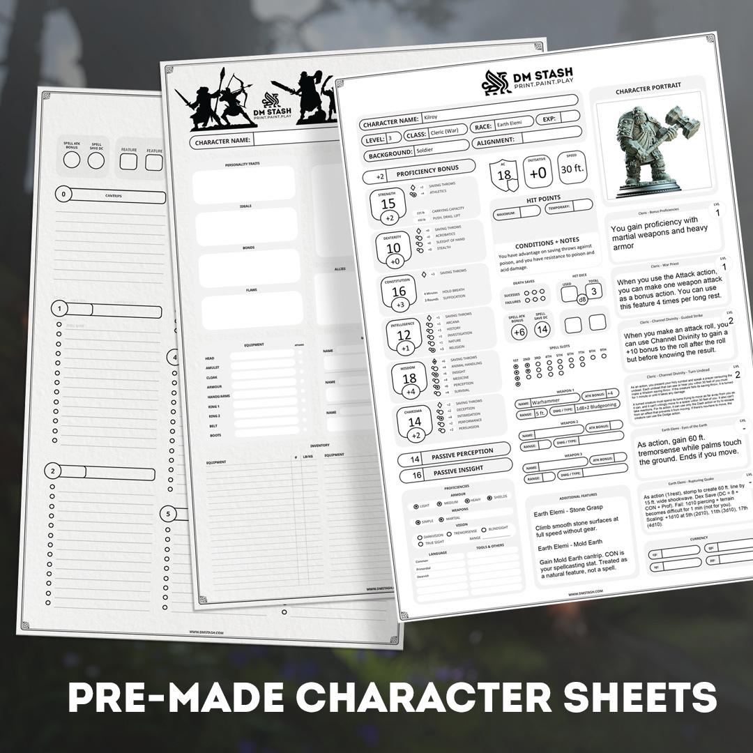 Fey Court Miniatures Pack – Finders Keepers 5e (32mm)