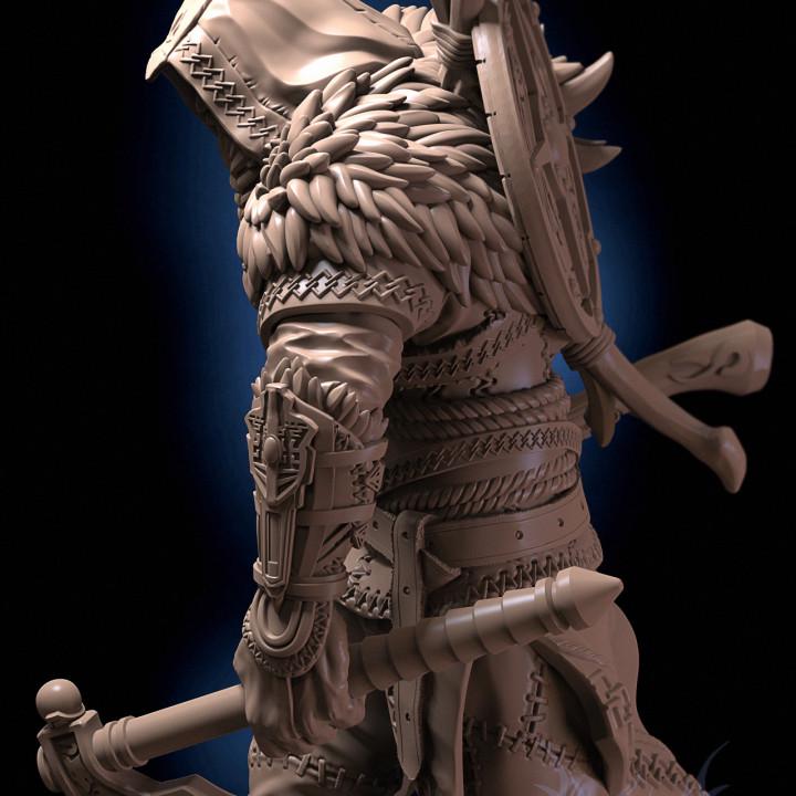 Eigor Viking Berserker Miniature – D&D Tabletop Figure