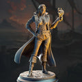 Charlotte-Anne elf pirate gambler rogue miniature, by GLC3DPrints
