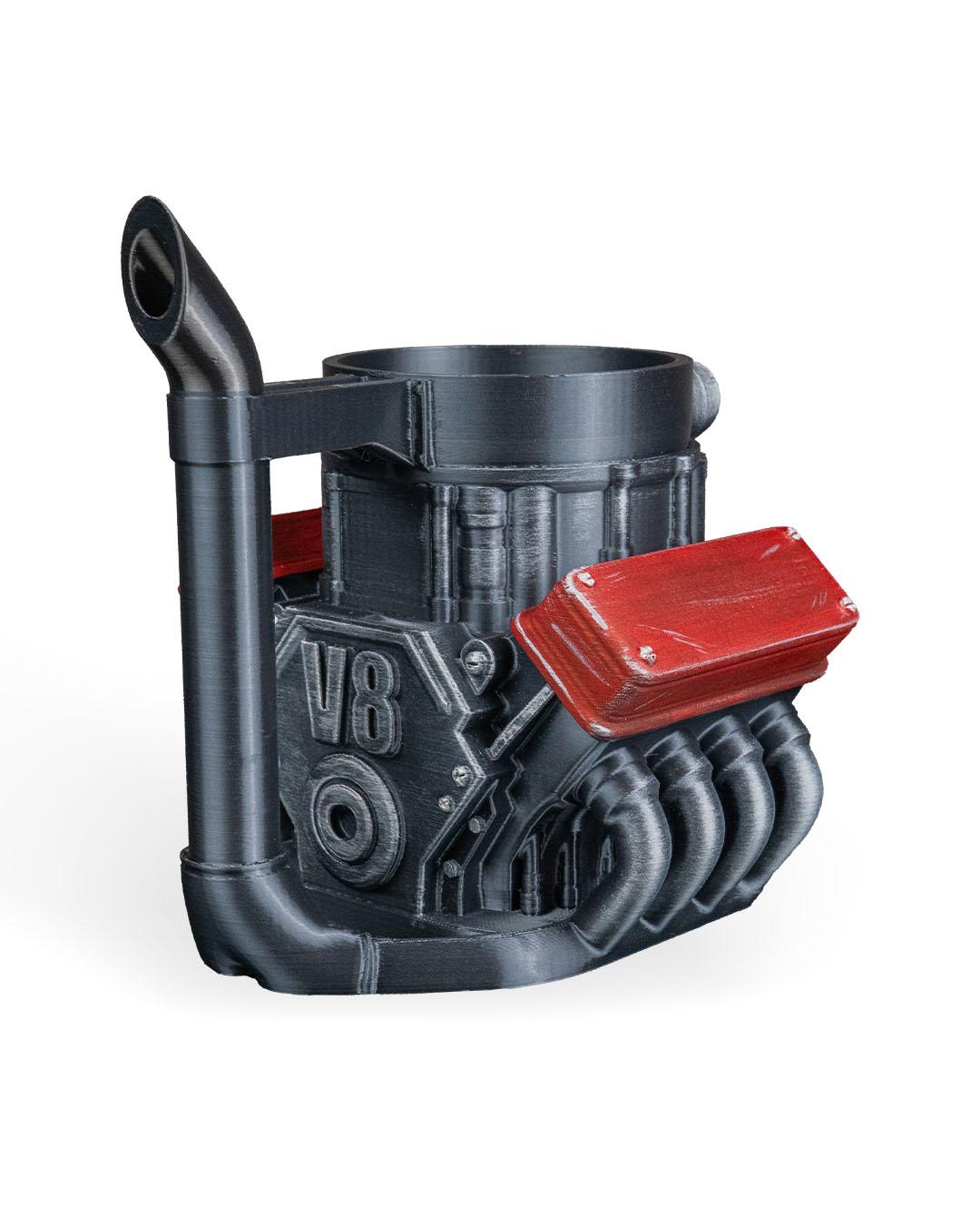 Octane V8 Engine Can Holder – Car Lover Gift