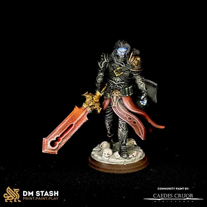 Ser Gaston Vampire Knight Miniature – DM Stash
