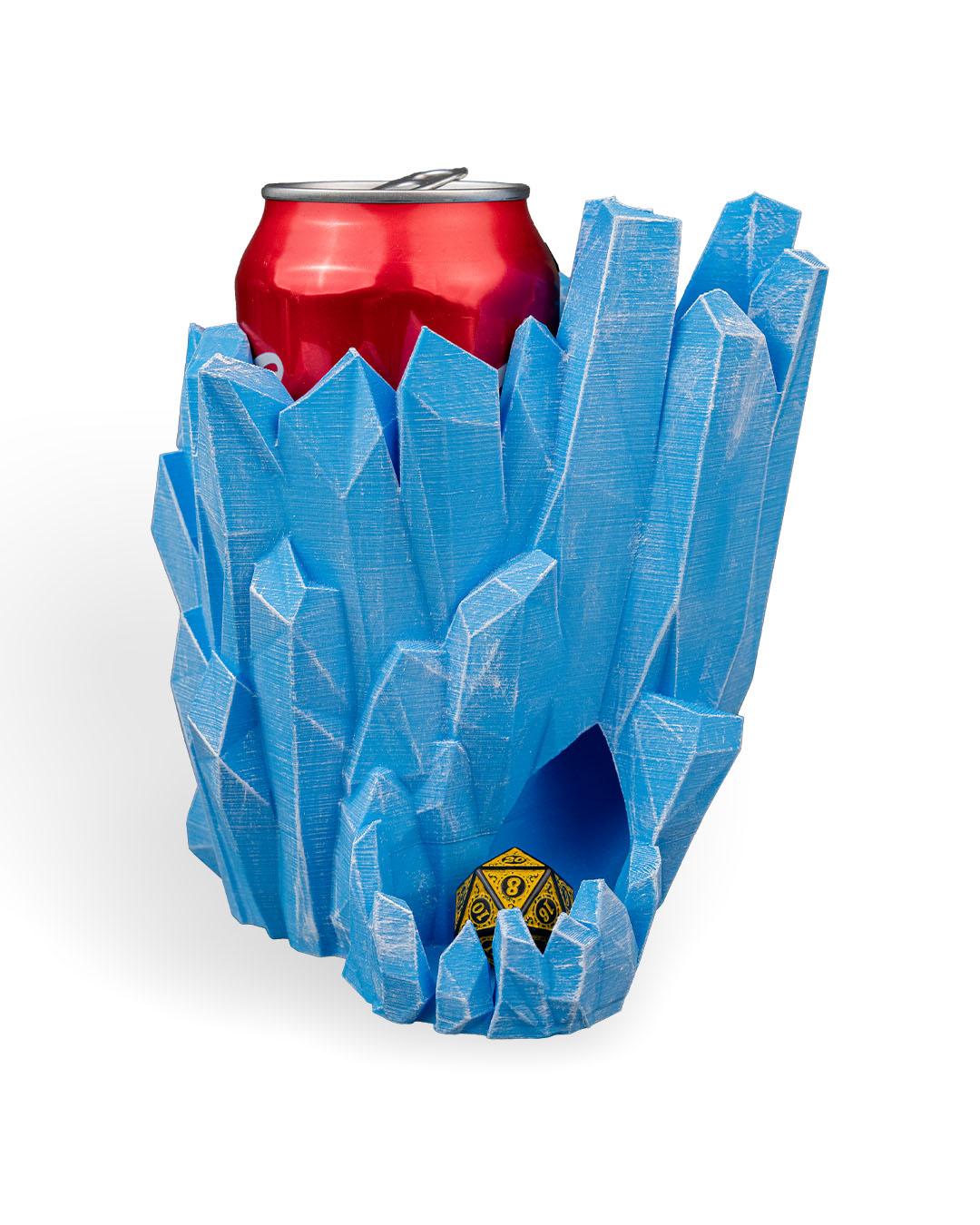 Frostbite Shard Dice Tower & Can Holder