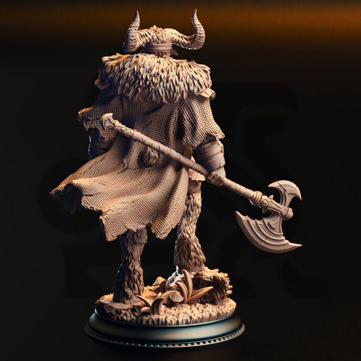 Jonah of the Badlands – Satyr Barbarian Miniature