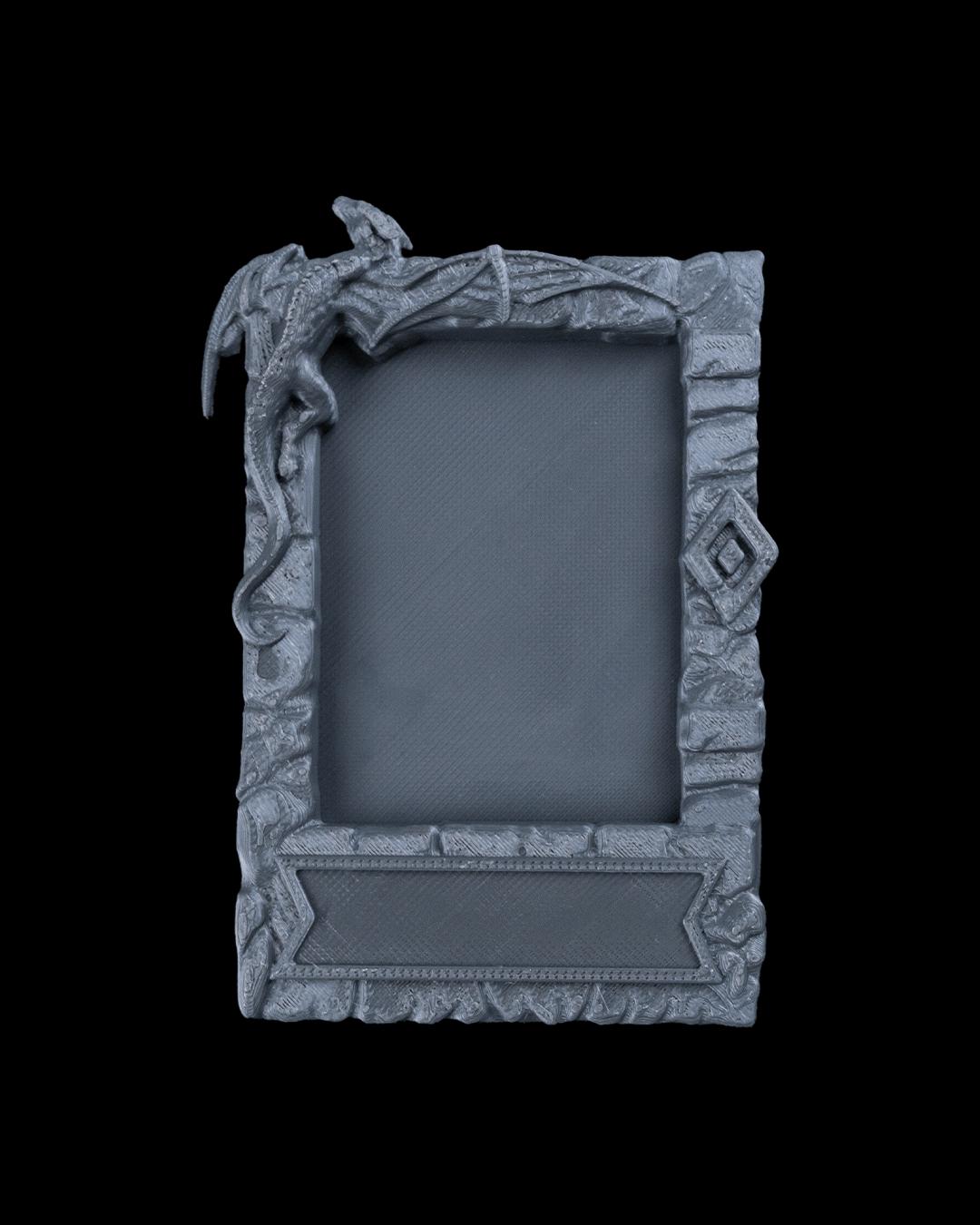 Dragon Magnetic Photo Frame – Fantasy Stone Instax, Polaroid 600
