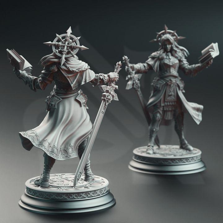 Johanna Saffron paladin of vengeance miniature, photo 2