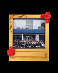 Floral magnetic photo frame for Instax Mini and Polaroid 600, 3D printed by GLC3DPrints