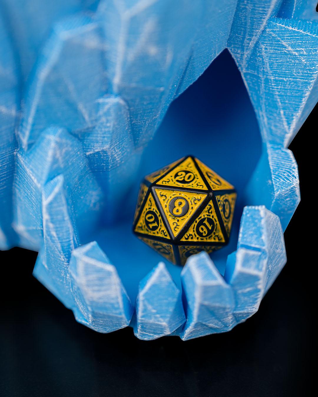 Frostbite Shard Dice Tower & Can Holder