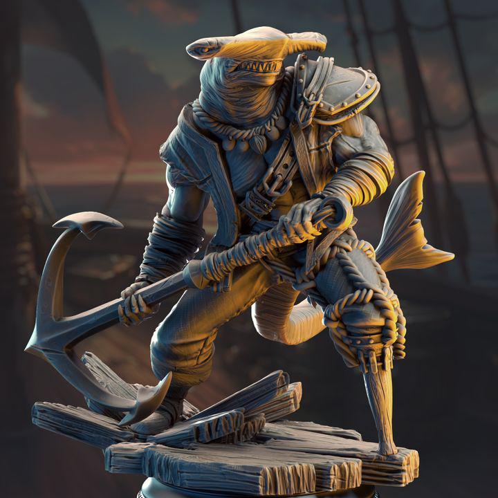 Sharkman Pirate Enforcer - Baz Smiley Armstrong