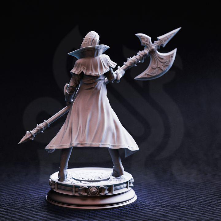 Vika “Doll Lips” – Half-Orc Warlock Miniature
