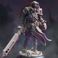Ser Gaston vampire knight miniature, DM Stash, by GLC3DPrints