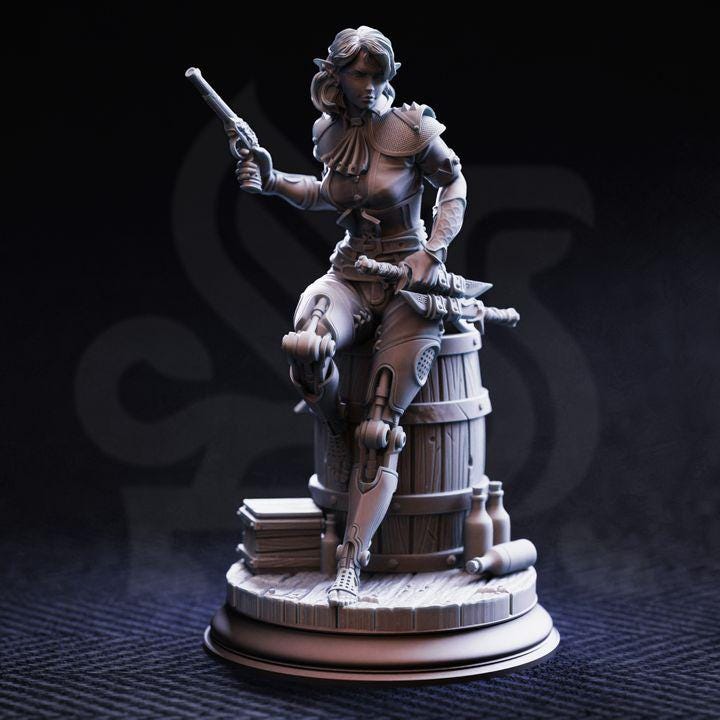 Priscilia Stix artificed rogue miniature, photo 2
