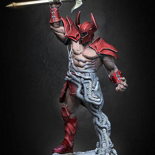 Cobra Inferno snake-wrapped warrior miniature, photo 2