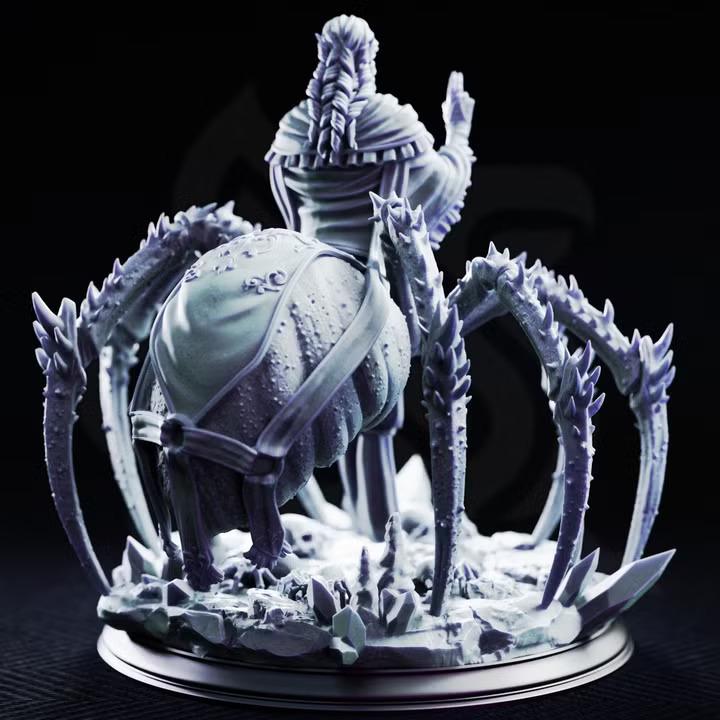 Drider matron miniature, alternate view