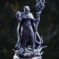 Saratha drow swamp sorceress miniature, resin printed by GLC3DPrints